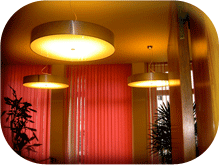 Le hall d'accueil du centre